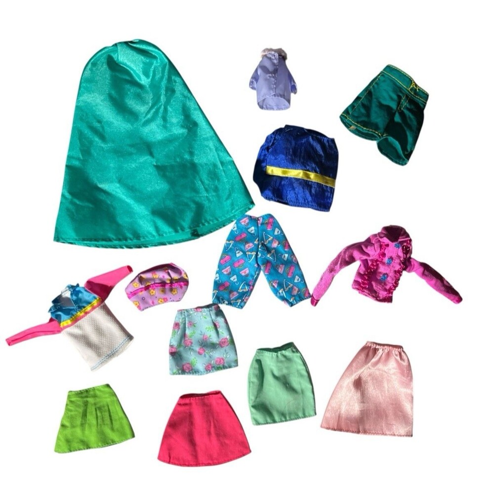 Lot Of 13 Vintage Barbie Clothes Ken 1980s to 1990s